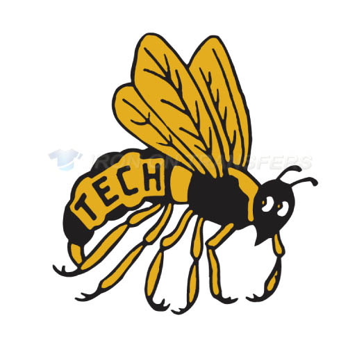 Georgia Tech Yellow Jackets Logo T-shirts Iron On Transfers N449 - Click Image to Close